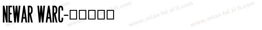 newar warc字体转换
